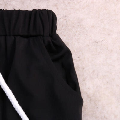 

US Stock Little Kid Boy Star T-shirt Top Harem Pants 2Pcs Set Outfit Clothes NEW