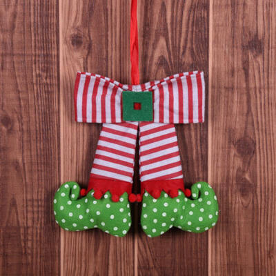 

Red Bow Christmas Tree Ornaments Decorations Supplies Festival