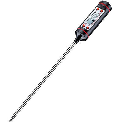 

Meat Thermometer Digital Cooking Thermometer with Instant Read LCD Screen Anti-Corrosion Best for Kitchen Grill BBQ Milk