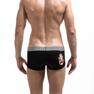 

Underwear Male Men China Style 1PCS Cotton Homme Boxer Men Cotton Cueca Calvin Underpants Man Kilot Gift