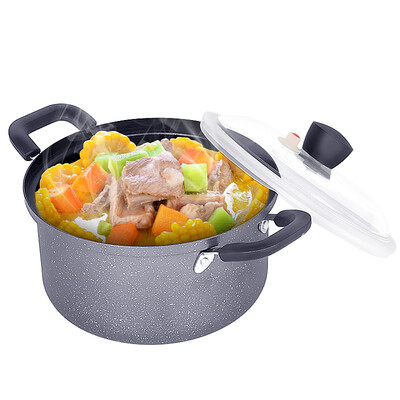 

Jingdong supermarket Baijie Baijie Maifan stone soup pot high pressure vacuum soup pot non-stick soup pot 26 cm TG2613-T