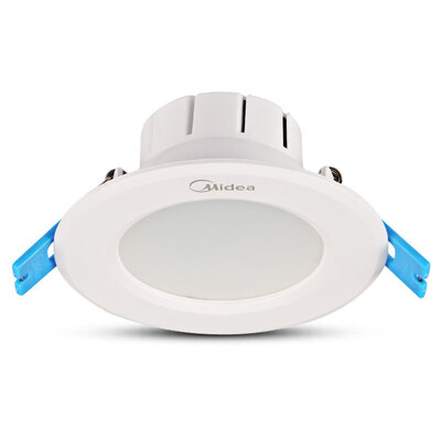 

Jingdong Supermarket] Midea (Midea) LED ultra-thin lamp downlight living room restaurant lights 4w white 5700K daylight color 2.5 inch