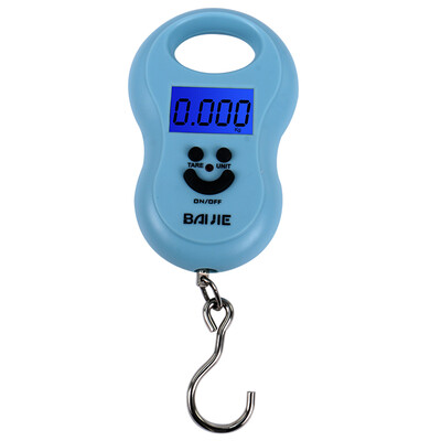 

Baijie (Baijie) портативный электронный весы весы шкалы весы HL-168 синий