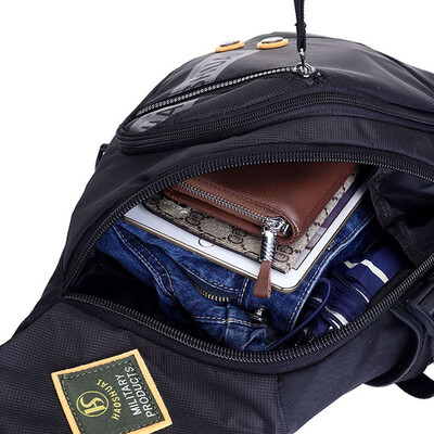 

Men Women Waterproof Sling Chest Bag Shoulder Backpack Nylon Travel Outdoor Crossbody Daypack School Bag for Hiking Climbing