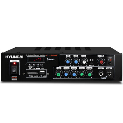 

Hyundai HYUNDAI AV-208 home theater amplifier conference dedicated loudspeaker black