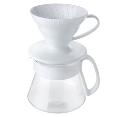 

HARIO Japan imported primary hand-washed coffee set limited edition V60 drip filter coffee pot coffee with VDSP-2012W-CEX