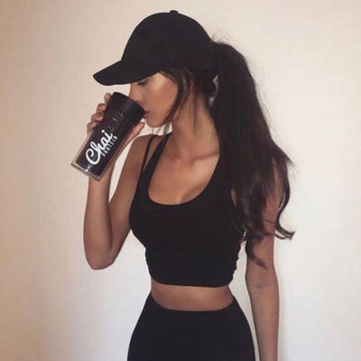 

US Womens Crop Tops Hoodie Jumper Sexy Lambswool Coat Sports Pullover Tops