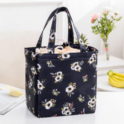 

Fashion Portable Insulated Thermal Cooler Lunch Box Tote Picnic Storage Bag Case