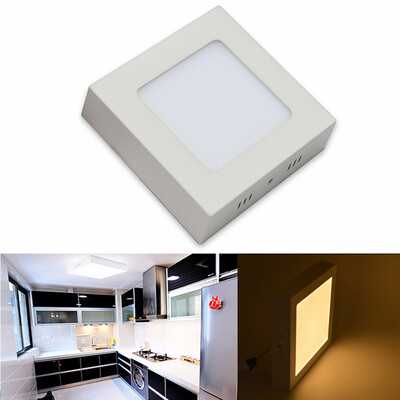 

LED Panel Light 6W Surface Mounted LED Ceiling Lights AC 85 - 265V Square LED Downlight