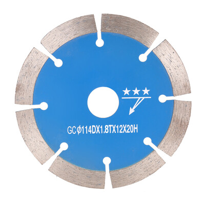 

1141820mm Dry Cutting Segmented Diamond Saw Blade with Cooling Holes 20mm Inner Diameter Stone Cutting For Angle Grinder Archit