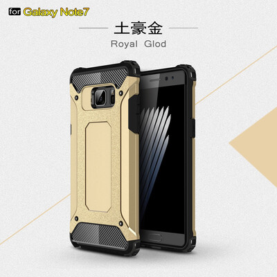 

Fivice Samsung Galaxy Note 7 case Luxury Silicone Diamond Armor PC Hard Shell Phone Case