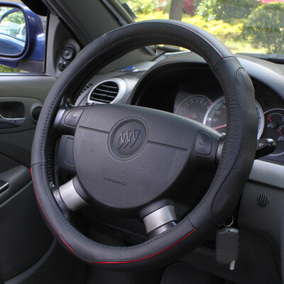 

[Jingdong Supermarket] YooCar car steering wheel cover leather summer steering wheel sets of car sets of steering wheel sets of black medium