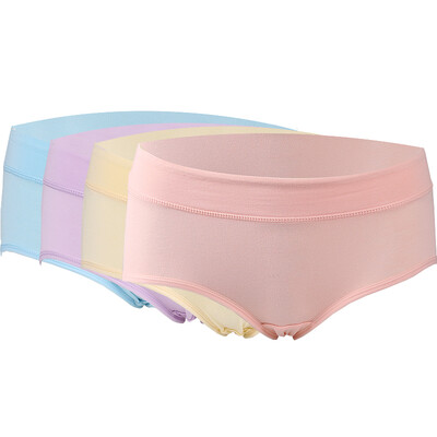 

Hongdou Women's Underwear 4-Pack Mid-rise and High-rise Soft Cotton Panties