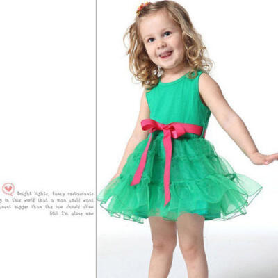 

Princess Baby Girls Kids Skirts Tutu Formal Dress Dance Costume Outfits 3-10Y