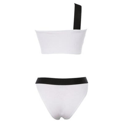 

Women Three Quarters Push Up Lingerie Bandage Sports Underwear Set BraPants
