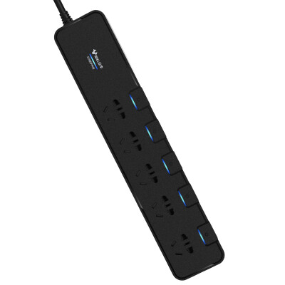 

Bull (BULL) GN-H304U 3 m 4-hole plug-in patch panel socket anti-7 large surge damage dual USB interface large hole spacing