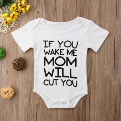 

NEWBORN Infant Kids Baby Girl Boy Bodysuit ROMPER Outfit Summer Jumpsuit Clothes