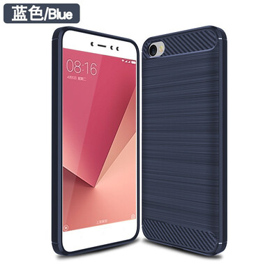 

Fivice XIAOMI Redmi 5A case Brushed carbon fiber silicone anti-fall soft shell phone case