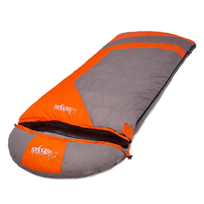 

Wolf line adult warm winter sleeping bag can be stitching camping envelopes down sleeping bags outdoor thickening sleeping bags G1500 orange