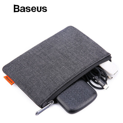 

Baseus Cute Phone Bag for Mobile Phone Accessorie USB Cable Earphone Charger Plug Portable Mini Bag for Iphone Samsung Xiaomi