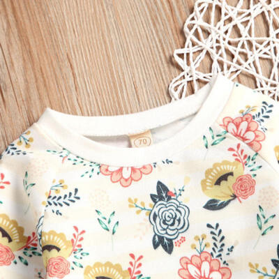 

Infant Baby Girls Autumn Clothes Long Sleeve T-shirt Leggings Pants Outfit Sets