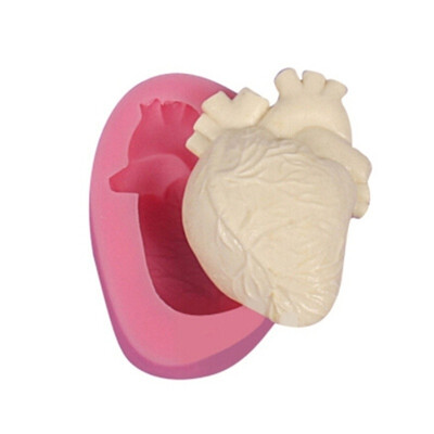 

3D Lifelike Heart-shaped Silicone Fondant Sugar Craft Chocolate Cake Mold Mould Baking Cooking Tools Bakeware