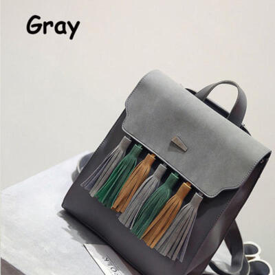 

UK Popular Students Shool Bookbag Girls Backpack Leather Suckpack Shoulder Bag