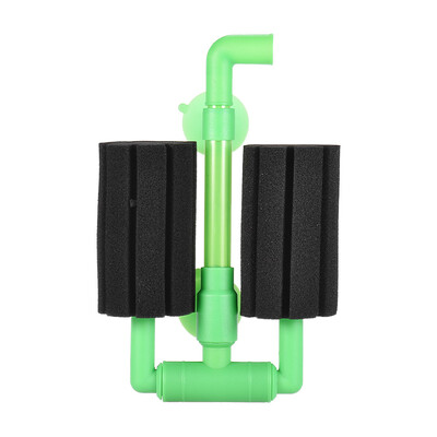

Aquarium Double Head Biochemical Sponge Water Filter for Aquarium Fish Tank Fry Shrimp Breeding Oxygen Air Pump Accessory