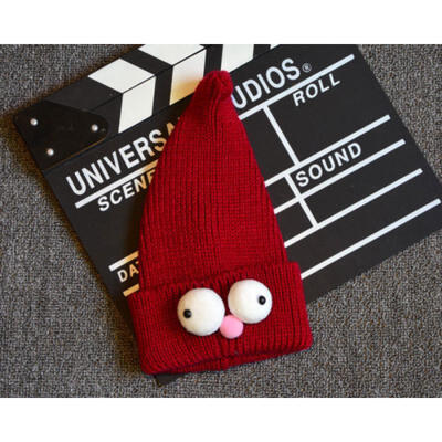 

Cartoons Baby Beanie Winter Hat with Big Eyes for Girls Boys Warm Knit Kids Hats
