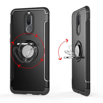 

Fivice Huawei nova 2i case PC metal ring shell magnetic car bracket TPU phone case