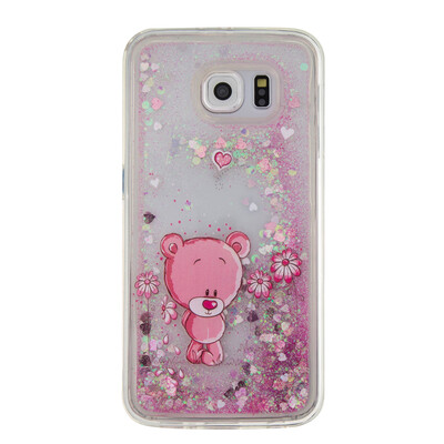 

Dynamic Quicksand Glitter Liquid Soft TPU Case Cover For SAMSUNG S6