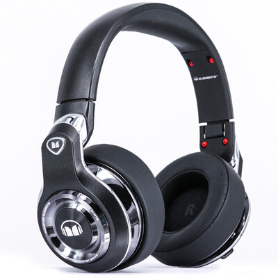 

Monster Element Element Headset Wireless Bluetooth Headset Touch Button Bags Earphone Fashion Outlet Music Headset Black Rock