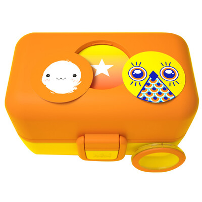 

Monbento creative children&39s student tableware lunch box Japanese lunch box can be microwave banana color 3000 01 011