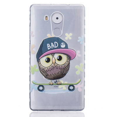 

Owl Pattern Soft Thin TPU Rubber Silicone Gel Case Cover for HUAWEI Mate 8