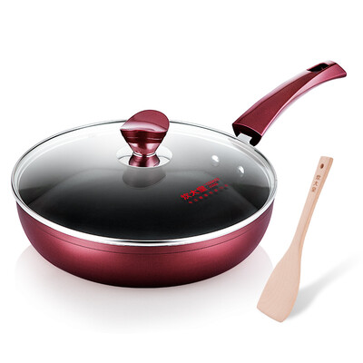 

【Jingdong Supermarket】 Cooking Big Emperor Bottom Pot Non-stick pot 26cm Less oil frying pan Wok fried Steak Pancakes Omelet frying pan Induction Cooker Gas Gas stove fire Universal pots WG44587