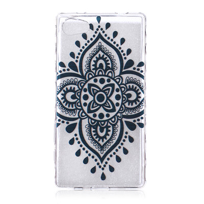 

Black Chinese knot Pattern Soft Thin TPU Rubber Silicone Gel Case Cover for SONY Xperia Z5 Mini
