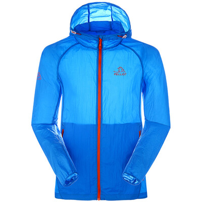 

(PELLIOT) skin clothing men and women outdoor sports skin windbreaker 262,1204 female rose red L