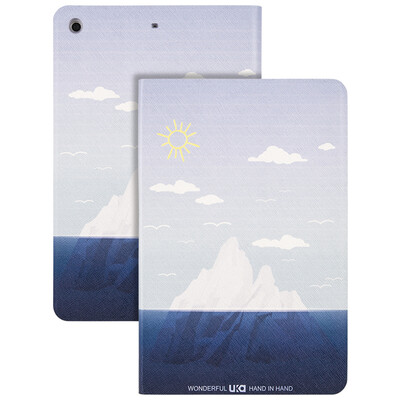 

Youjia iPad mini1 / 2/3 protective sleeve / cartoon painted protective shell intelligent sleeping holster Shuirisiyizhong