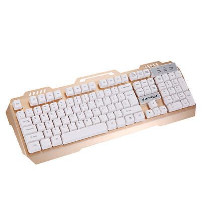 

Warwolf K12 Rainbow Backlit USB Wired Gaming Keyboard