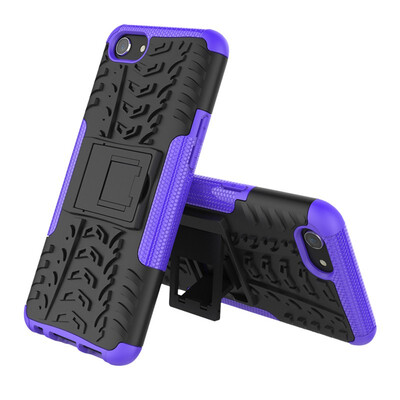 

Fivice OPPO A83A1 Case TPU anti-fall tire pattern back clip bracket phone case