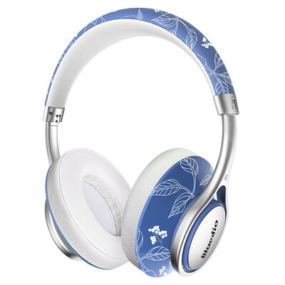 

Blue String Модная гарнитура Bluetooth-гарнитура Беспроводная гарнитура для гарнитуры с гарнитурой Универсальный синий и белый фарфор