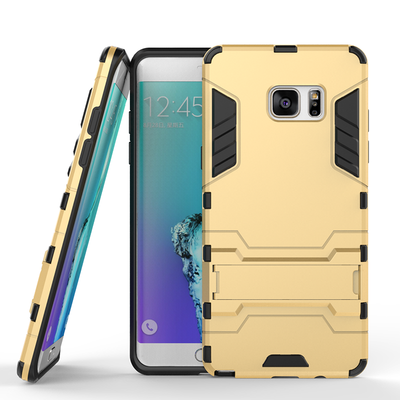 

Gold Slim Robot Armor Kickstand Shockproof Hard Rugged Rubber Back Case For SAMSUNG GALAXY Note 7