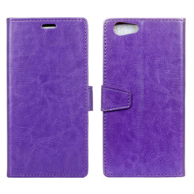 

MOONCASE Oppo A73s Crystal Leather Case - Purple