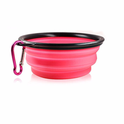 

Collapsible Dog Bowl Food Grade Silicone BPA Free