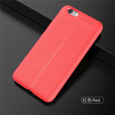 

Fivice Vivo Y53 case Luxury leather TPU silicone anti-fall soft shell phone case