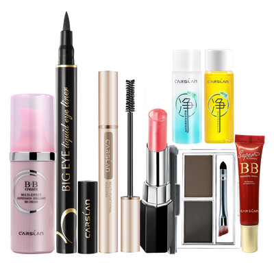 

Синяя позиция карты (Carslan) начинающий Set (подводка 2мла + BB крем 30г + бровь Тушь 6g + 3.6g + 2.8g + помада макияж семья 15мл * 2 + BB крем 10г)
