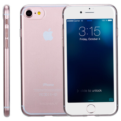 

MOMAX iPhone7 / 8 Phone Case Apple 7/8 Phone Case TPU Soft Case 4.7 "Clear White
