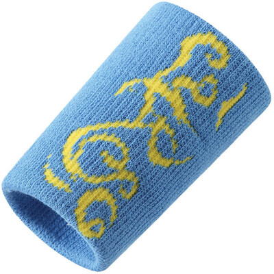 

Chi перемещения хлопка полотенце спортивный запястье мужчин и женщин фитнес баскетбол запястье длинные 10 см картина голубой синий загружен