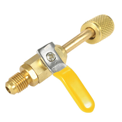 

Refrigerant 1PC Color Coded R410A R134A Shut Valve for AC HVAC Refrigeration Charging Hoses