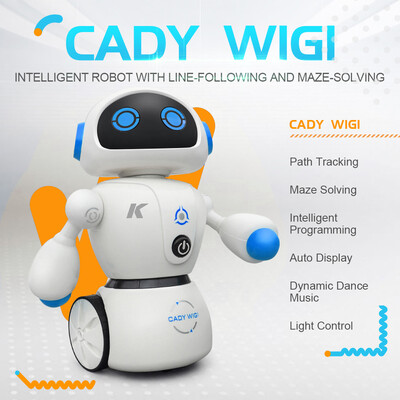

JJRC R6 CADY WIGI Intelligent Robot Remote Control Programmable Line-following Maze-solving Music Dancing RC Toy Kids Gift